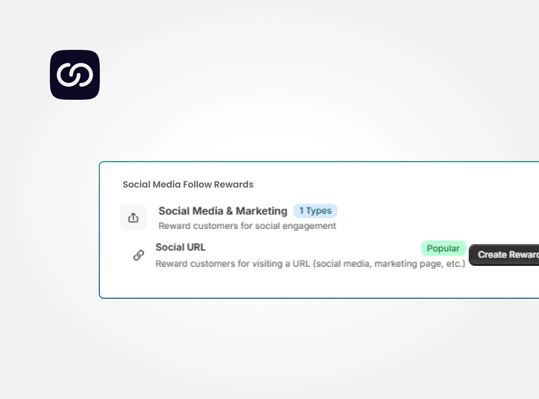Social Media Follow Rewards