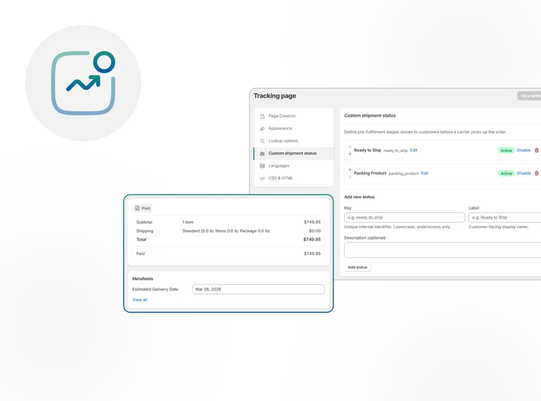 Create Custom Shipment Status