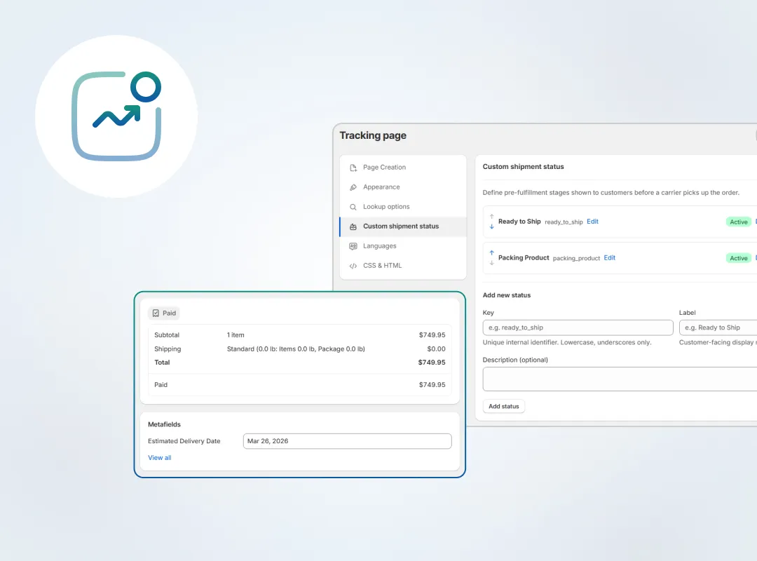 Create Custom Shipment Status
