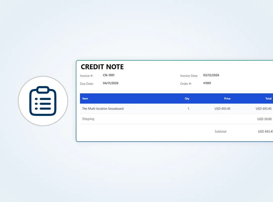 Credit Notes (1)