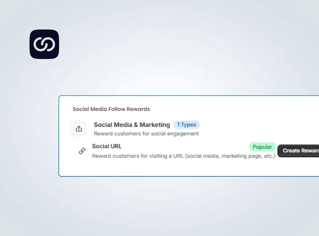 Social Media Follow Rewards