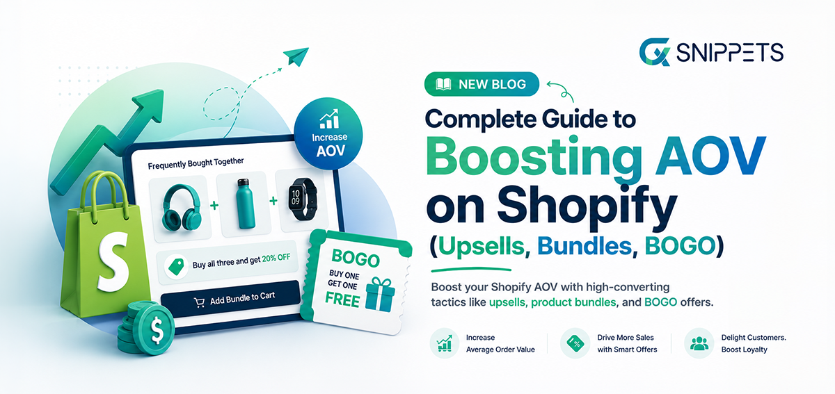 The Complete Guide to Increase Shopify AOV in 2026 banner image