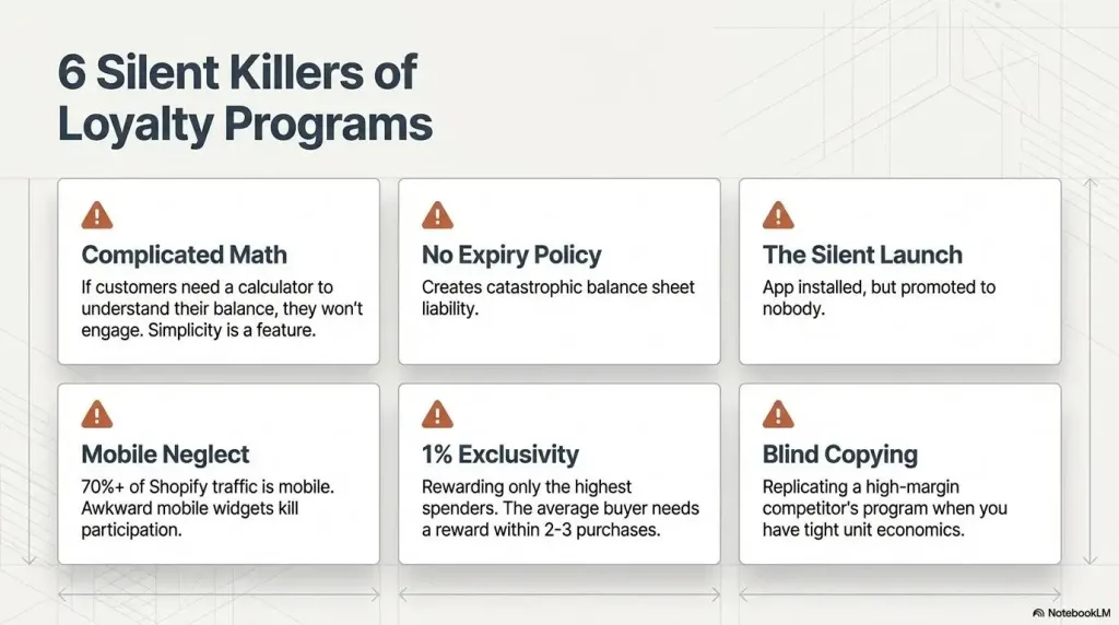 Common Loyalty Program Miskates to Avoid