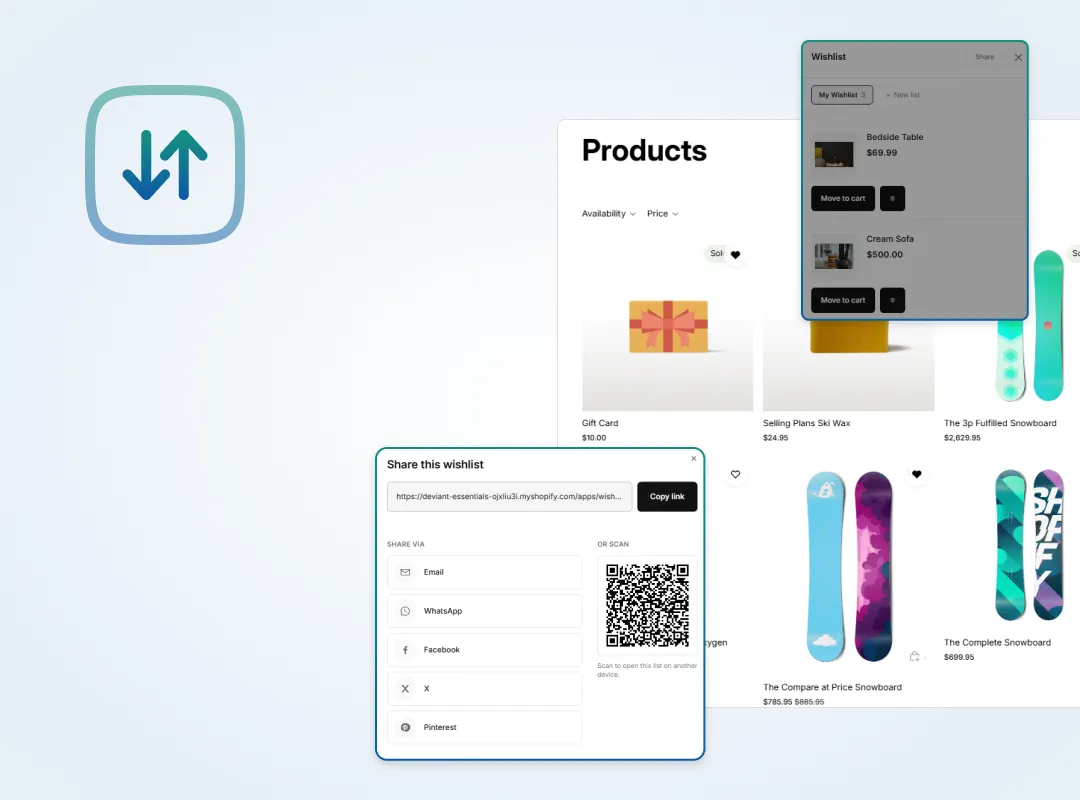 Share Links & QR Codes