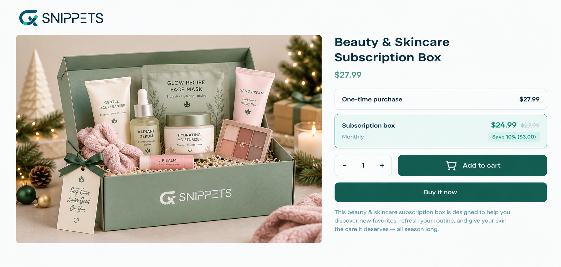 beauty subscription box