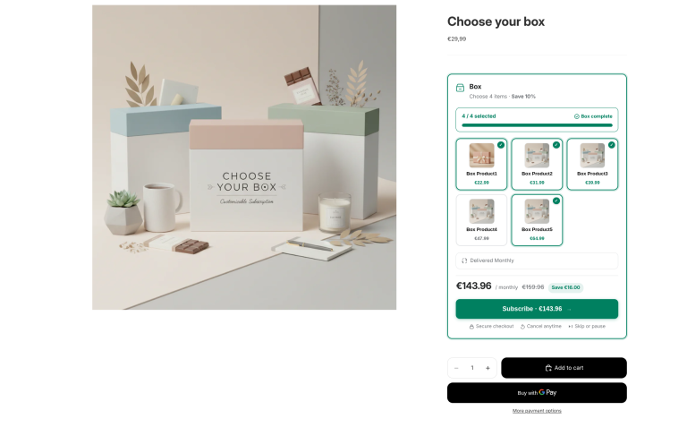 build your own box