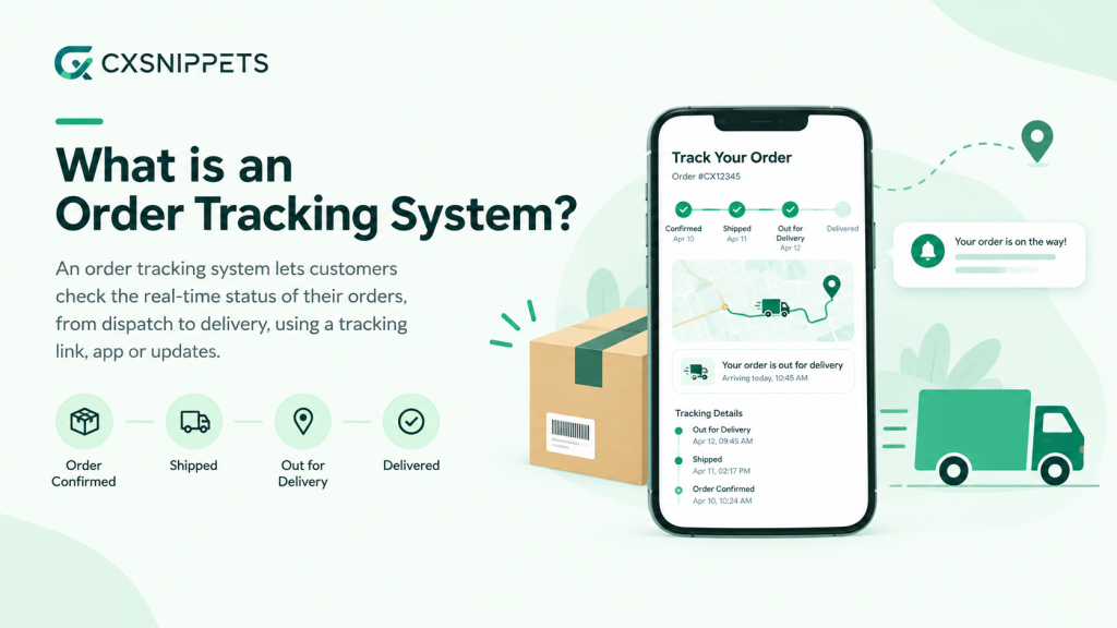 order tracking system