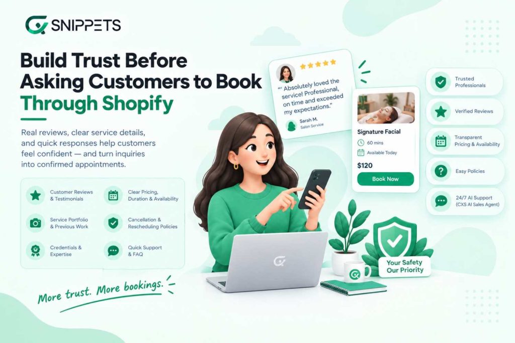 Build Trust Before Asking Customers to Book 