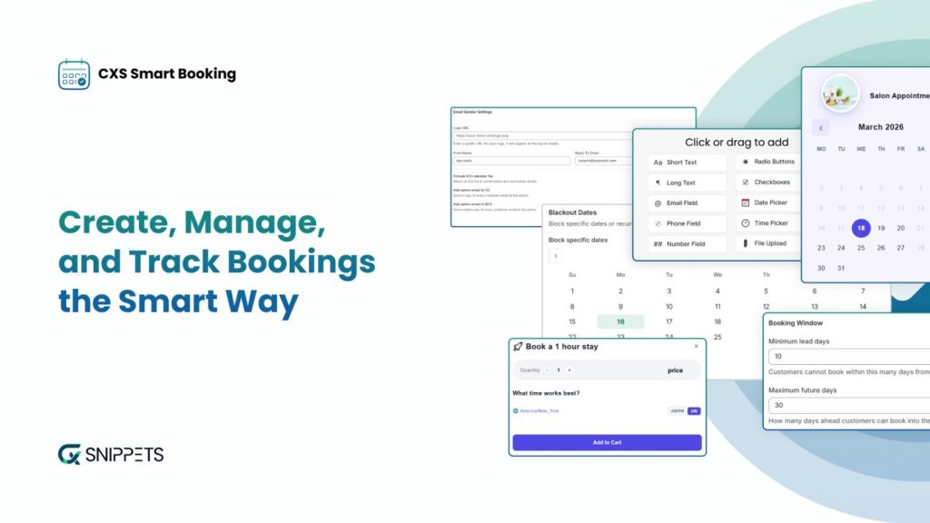 CXS Booking App